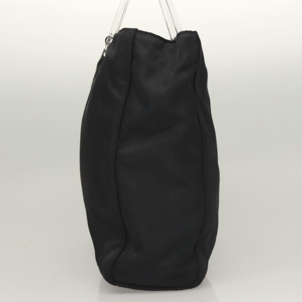 PRADA Hand Bag Nylon Black Clear Auth - Picture 5 of 16